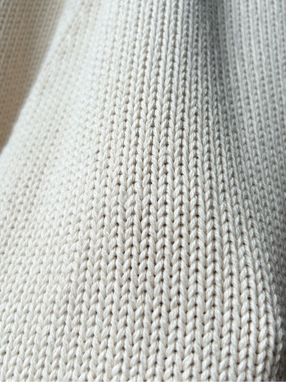 NWT J. Crew 1988 Rollneck Sweater Cotton Cream Mountain White Sz S - Picture 14 of 15